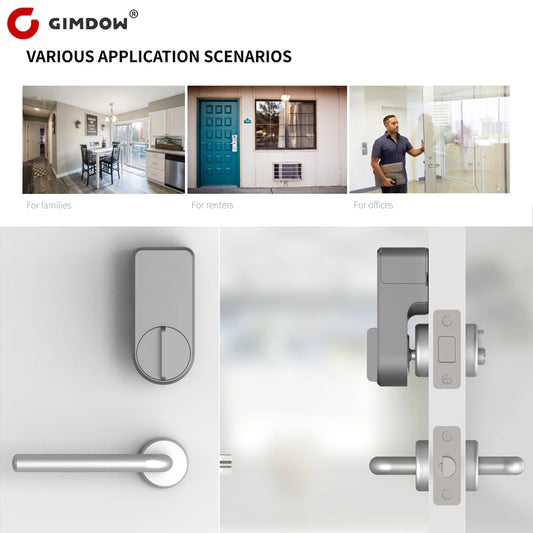 Tuya smart digital door lock