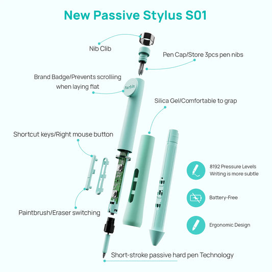 Parblo Intangbo X7 Drawing Tablet 7.2x4.5 inch