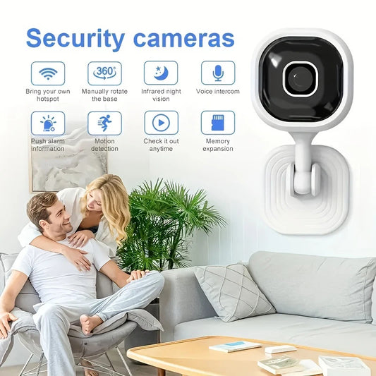 2.4G WiFi Waterproof HD Night Vision 2-Way Audio Home Security Surveillance Camera IP Camera