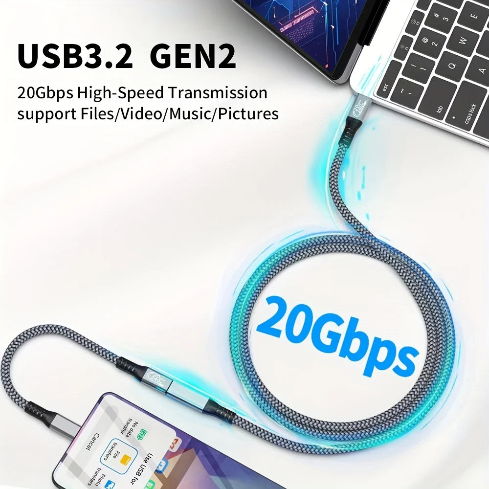 USB C extension cable 10ft 240W