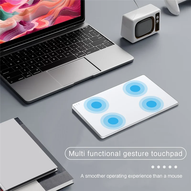 AY14 -Trackpad Bluetooth Wireless 2.4G Wired Touchpad