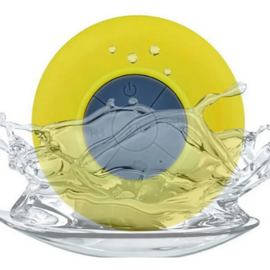 Shower Powerful Suction-Cup Built-in Microphone Bluetooth Speaker