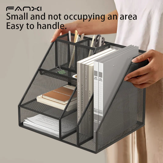 Desk Organizer with File Holder