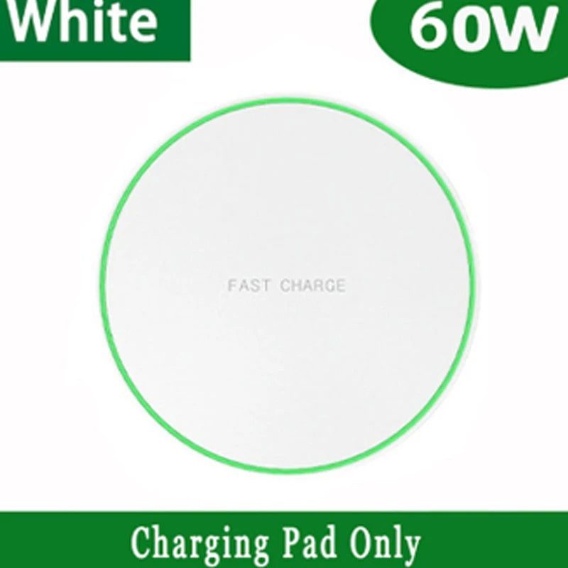 60w Wireless Charger Pad Fast Charging