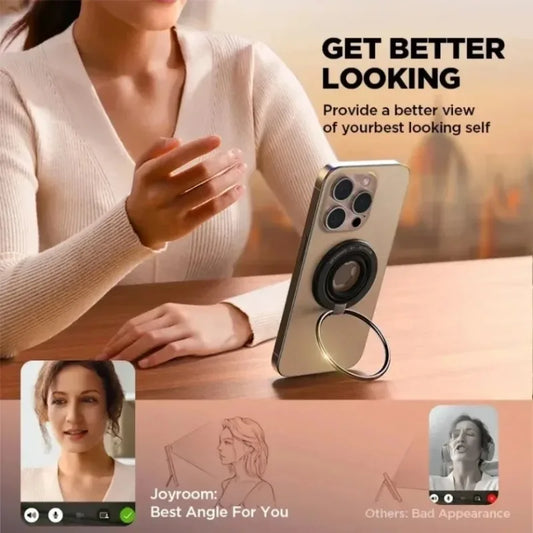 Magnetic Phone Grip Stand Silicone Ring Phone Holder