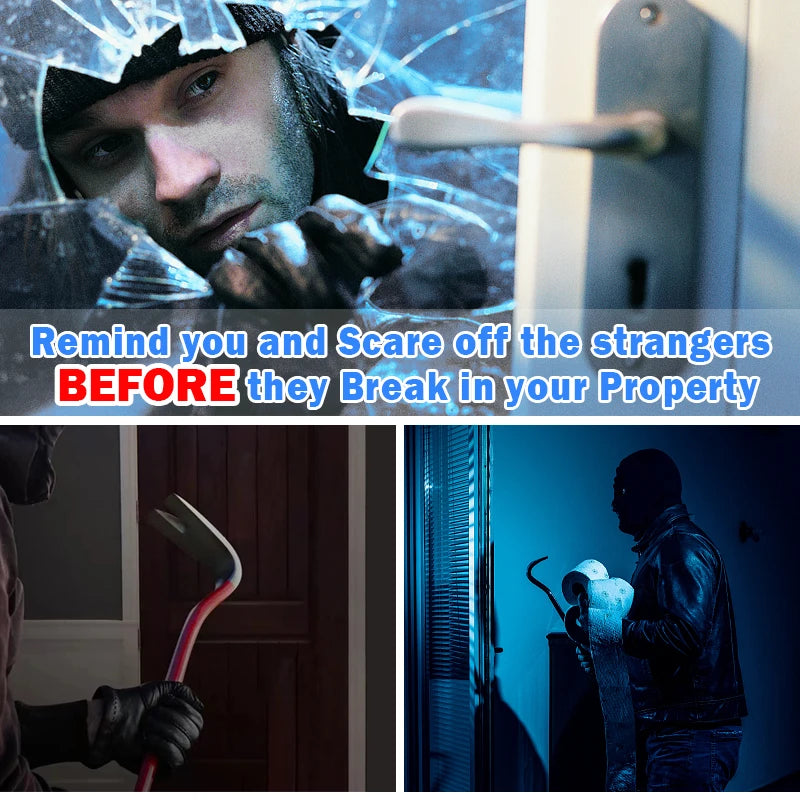 Weather Resistant WiFi Motion Sensor & Detector Smart Outdoor Home Security