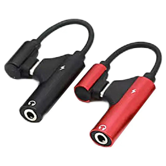 USB C To The Headphone Jack 2 In 1 Type C To 3.5mm AUX Adapter