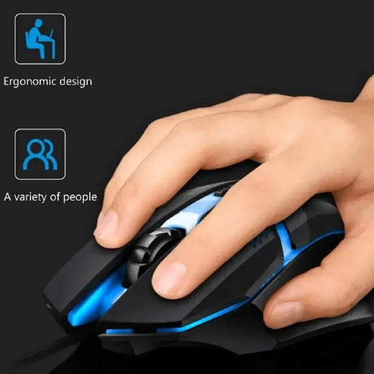 4 Button ergonomic Gaming Mouse for Desktop and Laptop