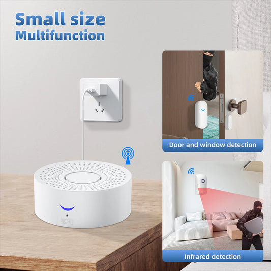 Wireless WiFi Smart Home Automation Security Alarm System With Motion Sensor