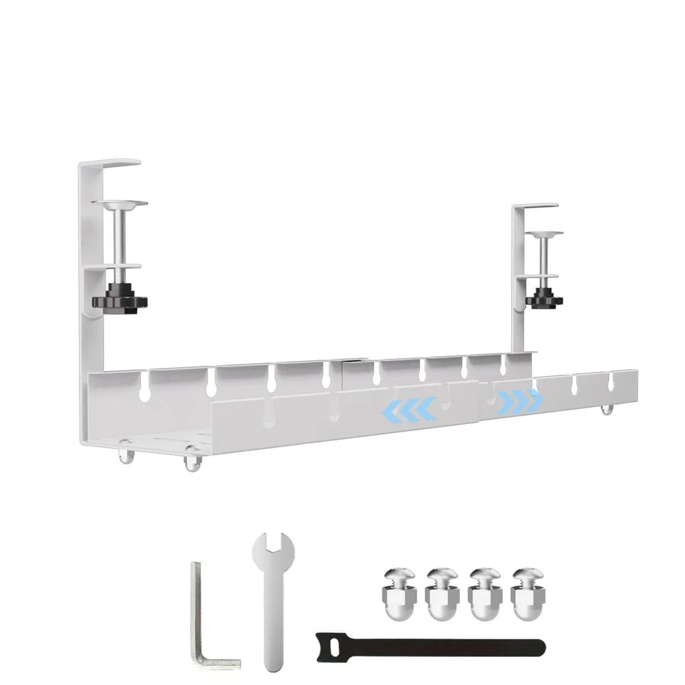 Under Desk Cable Management Tray