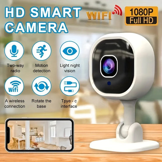 2.4G WiFi Waterproof HD Night Vision 2-Way Audio Home Security Surveillance Camera IP Camera