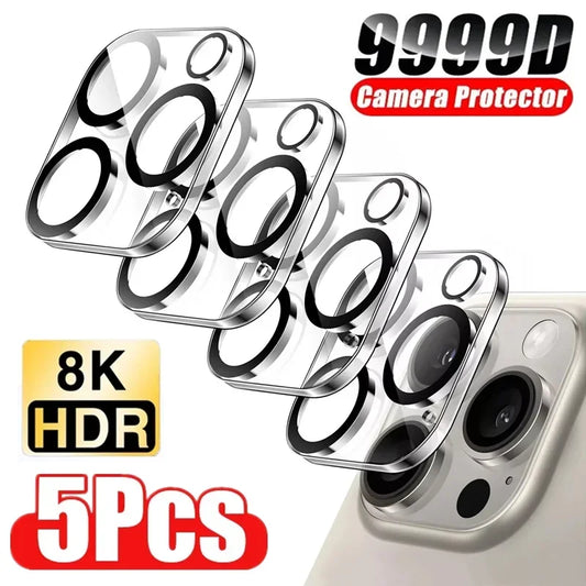 5Pcs Camera Lens Protector Glass