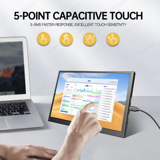 Touch Screen 8.9 inch Full HD IPS 1920x1200 HDMI Wide Extension Monitor for Raspberry Pi 4 5