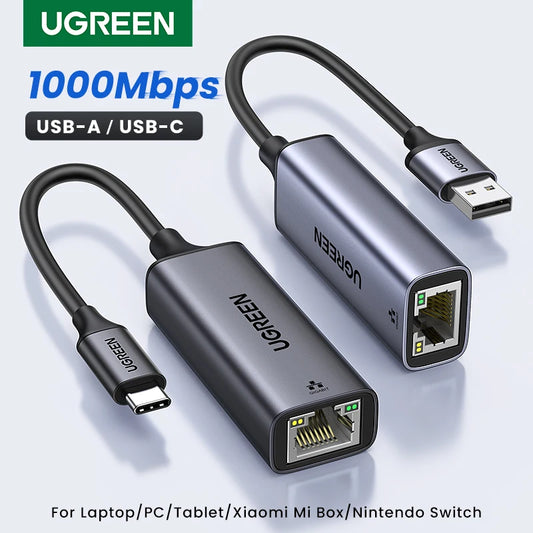 UGREEN USB Ethernet Adapter USB 3.0 Network Card to USB RJ45