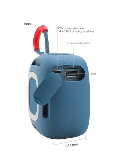 Bluetooth Speaker Mini Portable IPX4 Waterproof Wireless Loudspeaker