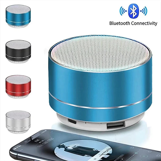 Mini Bluetooth Speaker Portable HD Mic Stereo
