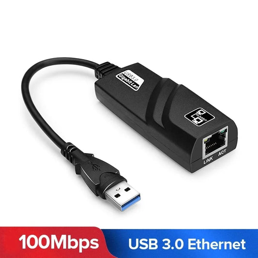 WiFi Adapter 3.0 USB HUB Ethernet Type C To RJ45 Gigabit Network Card